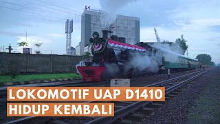 Lokomotif Uap D1410 Hidup Kembali [upl. by Sone]