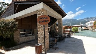 Rixos Premium Tekirova Food Court Snacks and Beach Kemer Antalya Turkey April Vacation [upl. by Angele]