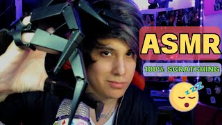 ASMR 100 SCRATCHING Relaxation😴 No Talking Super relajante Duerme profundo Con música [upl. by Epolulot]