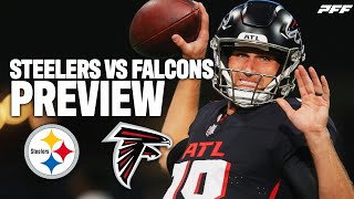 Steelers vs Falcons Week 1 Preview  PFF [upl. by Lika]