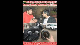 🇮🇳Indian brand Scout bobber bike 🇵🇰pakistani reaction [upl. by Eekram]