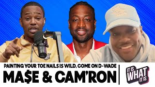 PAINTING YOUR TOE NAILS IS WILD COME ON DWADE  S3 EP10 [upl. by Zul]