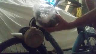 1972 Solex moped part 1 new fuel tank [upl. by Iveel]