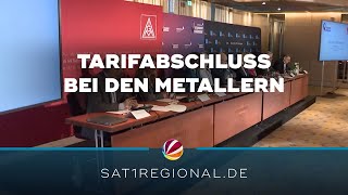 Tarifabschluss in der Metall und Elektroindustrie [upl. by Alyhc]