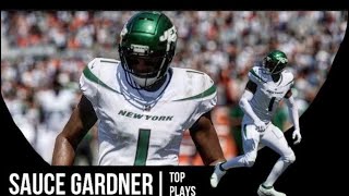 Sauce Gardner 2023 Season Highlights 📺  Madden 24 Highlights [upl. by Aihcropal]