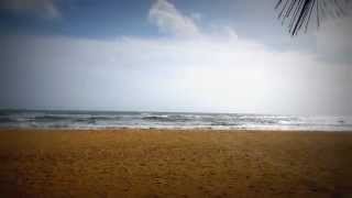 Walk to Beach from BlueWaters Hotel WadduwaSri Lanka HD [upl. by Ewald]