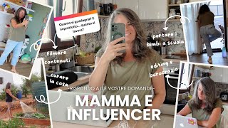 una Giornata nella Vita di una Mamma e Content Creator 🌿👩‍💻  con QampA sul mio Lavoro da Freelance [upl. by Eltsyrk]