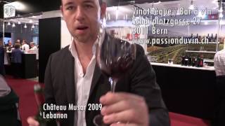 TLTV 120 English Château Musar 2009  Basler Weinmesse  Passion Du Vin [upl. by Tterrag402]