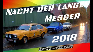 3 Int VfM Nacht der langen Messer 2018  VfM Orientierungsfahrt im VW Passat B1 [upl. by Issak]