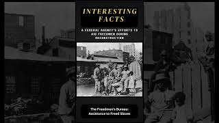 The Freedmens Bureau Assistance to Freed Slaves historicalfacts [upl. by Underwood639]