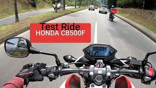 Honda CB500F Test Ride  Review en Español  Ficha Tecnica y Precio [upl. by Stockton788]