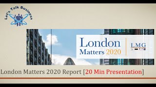 London Market Group’s influential London Matters 2020 Part 1 [upl. by Harias]