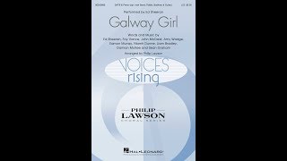 Galway Girl SATB Choir  Arranged by Philip Lawson [upl. by Nahsrad30]