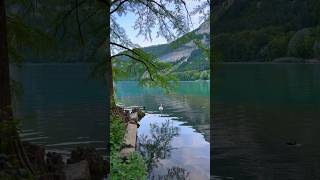 Nantua Hidden Blue Lake in France 💔france nantua lake voyage [upl. by Thibaud88]