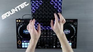 Sountec performing on a Pioneer DDJ1000 and a Midi Fighter 64 for friendlyhousetv [upl. by Norym664]