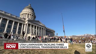 Transgender youth reemerge as statehouse focal point in Utah [upl. by Perr149]