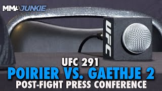 UFC 291 Poirier vs Gaethje 2 PostFight Press Conference [upl. by Couq]