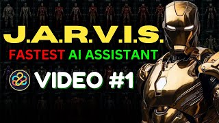 Complete Fastest Jarvis In One Video With Source Code  Collage Python Project  Jarvis ai [upl. by Esli]