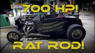 700HP 406 SBC Rat Rod with a 671 Supercharger “So Much Freedom” [upl. by Ortensia]