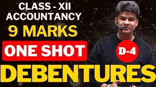 Day  4  Issue of debentures class 12 one shot  Issue of debentures important question [upl. by Giark]