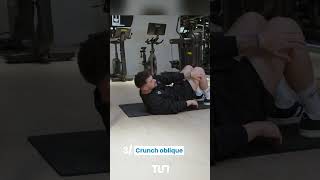 Séance abdos 💥  abdosworkout abdo séance [upl. by Alexio288]