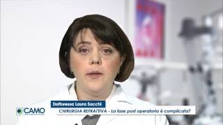 CHIRURGIA REFRATTIVA La fase post operatoria è complicata [upl. by Winifred]