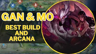 GAN amp MO BEST BUILD AND ARCANA  HONOR OF KINGS [upl. by Kahl]