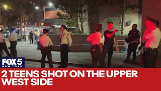 2 teens shot on the Upper West Side [upl. by Codel]