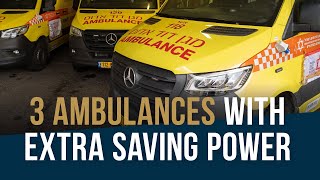 3 Ambulances with Extra Saving Power [upl. by Neelahs]