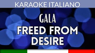 Gala  Freed from Desire  Karaoke Instrumental 🎤 [upl. by Otrebtuc509]