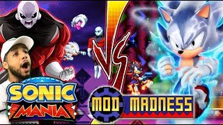 Sonic Mania PC  MASTERED ULTRA INSTINCT SONIC VS JIREN  Mod Madness [upl. by Anneyehc]