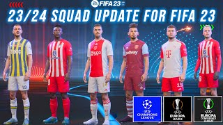 2324 New Squad Update For FIFA 23 Winter Transfers  EA FC 24 Ratings [upl. by Amliw763]