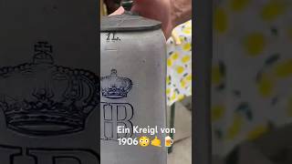 Wie viele Gsichter ham da scho neigschaut bierlehrerbavarianbeerworldwidehofbräuholzfassbier [upl. by Ardnuaed]