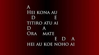 Whakaaria Mai Lyrics and Chords [upl. by Reave]