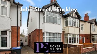 John Street Hinckley  A spacious four bedroom family home thats bursting with character [upl. by Bertram175]