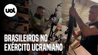 Exmilitares brasileiros foram recrutados pelas tropas ucranianas [upl. by Beitz735]