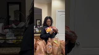 Bojangles showing out  🛒🍓🍊🍗 🥩 thatmanandthemkids grocery’s hopping momlife haul [upl. by Kavita778]