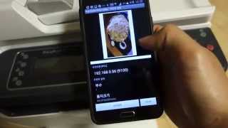 Wireless Printing by Galaxy Note3 Neo amp Fuji Xerox Laser printer AirPrint Mobile Print [upl. by Wende4]