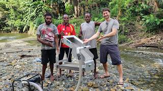 PNG Gold Mining Trip We Put 1500 Shovels Through The Highbanker [upl. by Dyke]