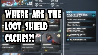 GUIDE Marvel Avengers Vault Onboarding  Loot Shield Caches [upl. by Enileuqcaj124]