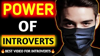 Power of INTROVERTS in HINDI 🔥 Dark Confidence Introvert  Introvert Personality [upl. by Alethia]