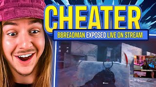 WARZONE STREAMER BBREADMAN FINALLY EXPOSED CAUGHT CHEATING [upl. by Leschen]