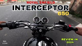 Interceptor 650 BS4 Ride review in 2024  Raw power 💪⚡ of bs4 🥵 [upl. by Cordy576]