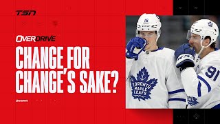 Is it reckless for the Leafs to make a change for change’s sake  OverDrive [upl. by Notlaw152]