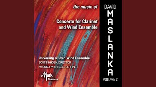 Concerto for Clarinet amp Wind Ensemble I Lamentation [upl. by Av]