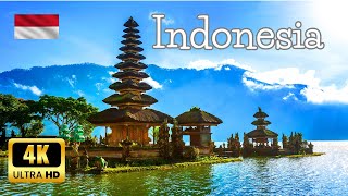 Indonesia 4K 🇮🇩 Relaxing Music With Beautiful Nature Videos 4K Video HD [upl. by Stargell]