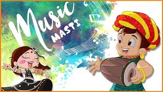 Chhota Bheem Music Masti  Best Song for Kids  Animated Songs by Green Gold Kids [upl. by Hickie]