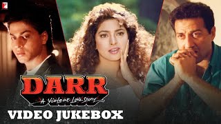 Darr Songs  Video Jukebox  Shah Rukh Khan Juhi Chawla Sunny Deol  ShivHari Anand Bakshi [upl. by Harhay]