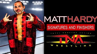 WWE 2K24  Matt Hardy Signatures and Finishers [upl. by Yoshiko308]