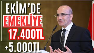 EMEKLÄ° SSK BAÄKUR 4A4B4C EKÄ°M 17400TL EK ZAM MAAÅLARA HAZÄ°NE DESTEÄÄ° SAÄLANIYOR EK ZAM VAR MAAÅLA [upl. by Avivah595]